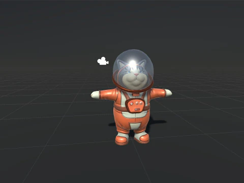 Astronaut 3D Model