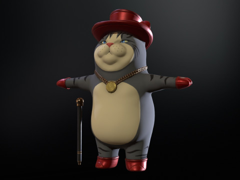 In Hat Modelo 3D