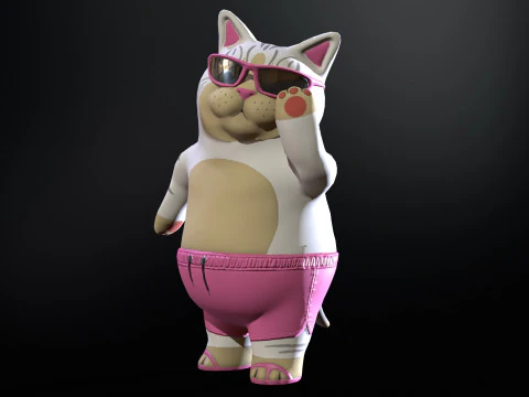 Di Kaca Model 3D