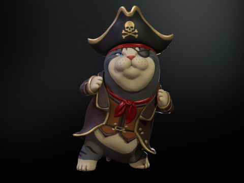Pirate Modello 3D