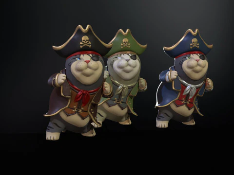 Pirate 3D Model
