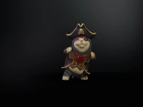 Pirate 3D Model