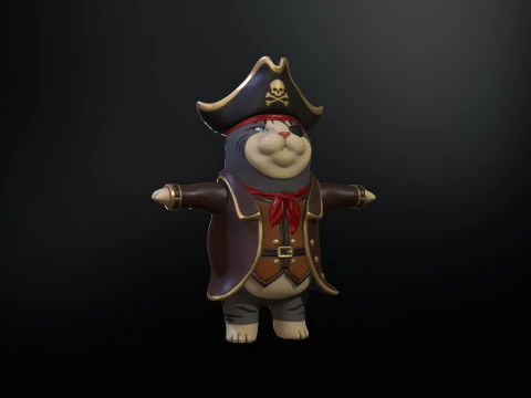 Pirate 3D Model