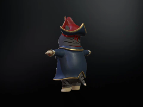 Pirate 3D Model