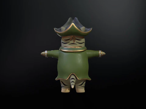 Pirate 3D Model