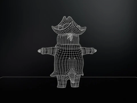 Pirate 3D Model