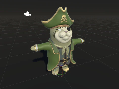 Pirate 3D Model
