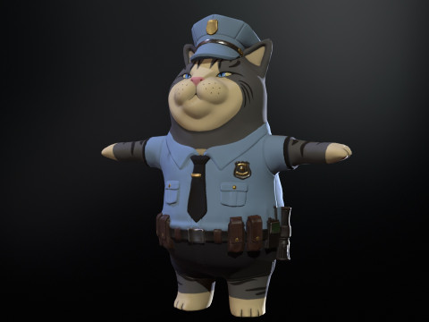 Cop 3D 모델