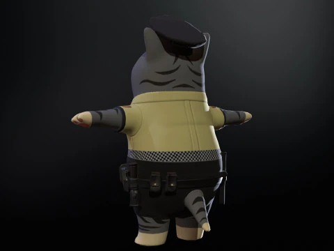 Cop 3D Model