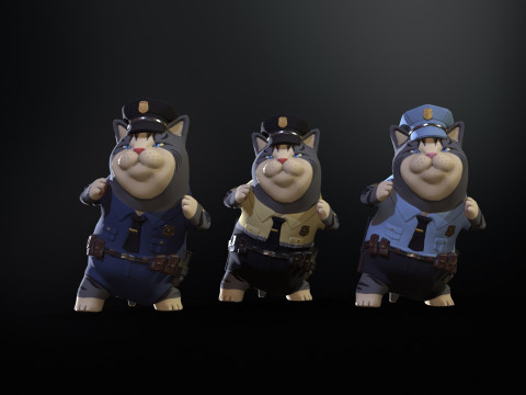 Cop 3D 모델