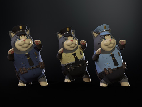 Cop 3D 모델