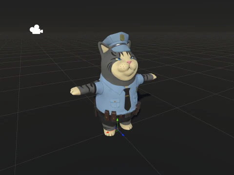 Cop 3D Model