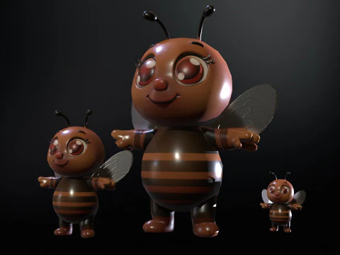 HoneyBee 3D Model