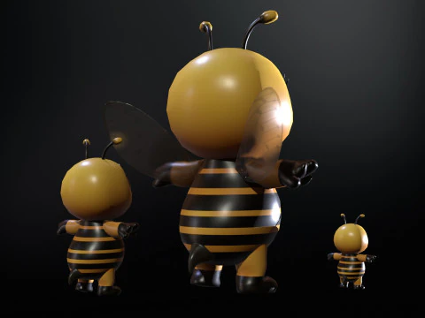 HoneyBee 3D Model