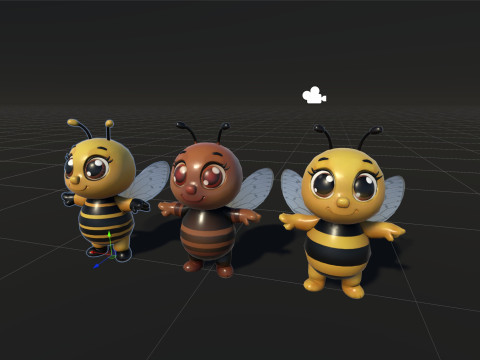 HoneyBee 3D Model