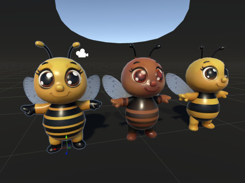 HoneyBee 3D Model