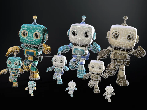 Minirobotik 3 Model 3D