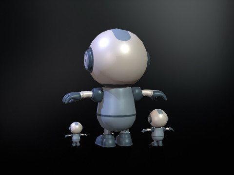 Minirobotic 4 3D Modell