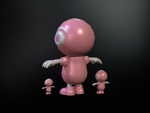 Minirobotic 4 3D Modell