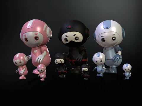 Minirobotic 4 3D Model