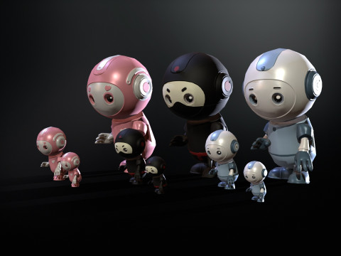 Minirobotic 4 3D Modell