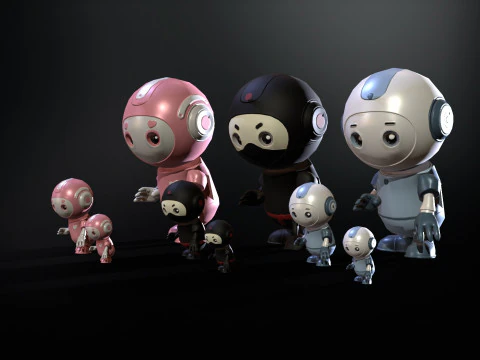 Minirobotic 4 3D Model