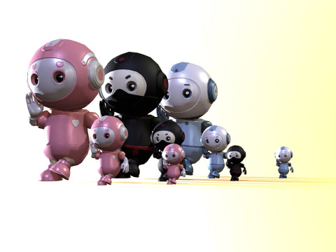 Minirobotic 4 3D Modell