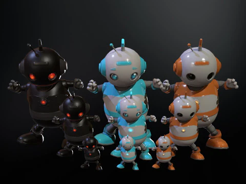 Minirobot 5 Model 3D