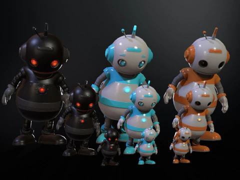 Minirobot 5 Model 3D