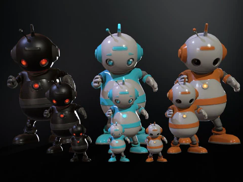 Minirobot 5 Model 3D