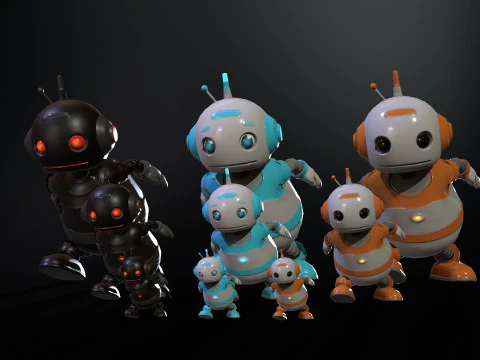 Minirobot 5 Model 3D