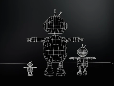 Minirobot 5 Model 3D