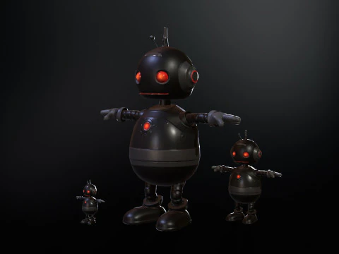 Minirobot 5 Model 3D