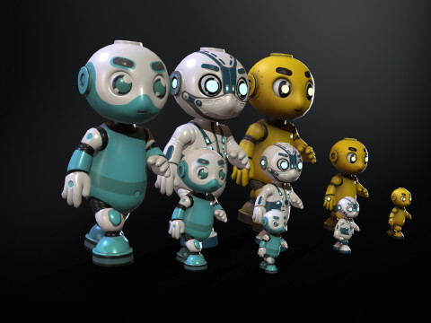 Minirobotic 6 Modelo 3D