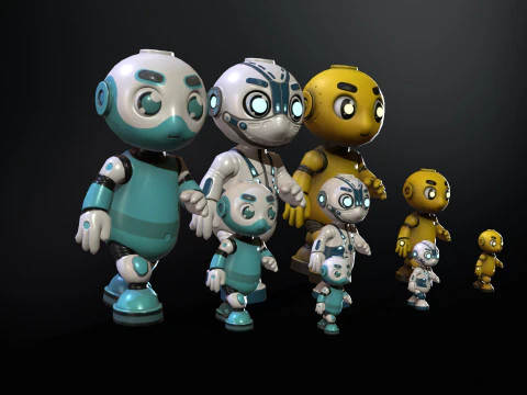 Minirobotic 6 3D Model