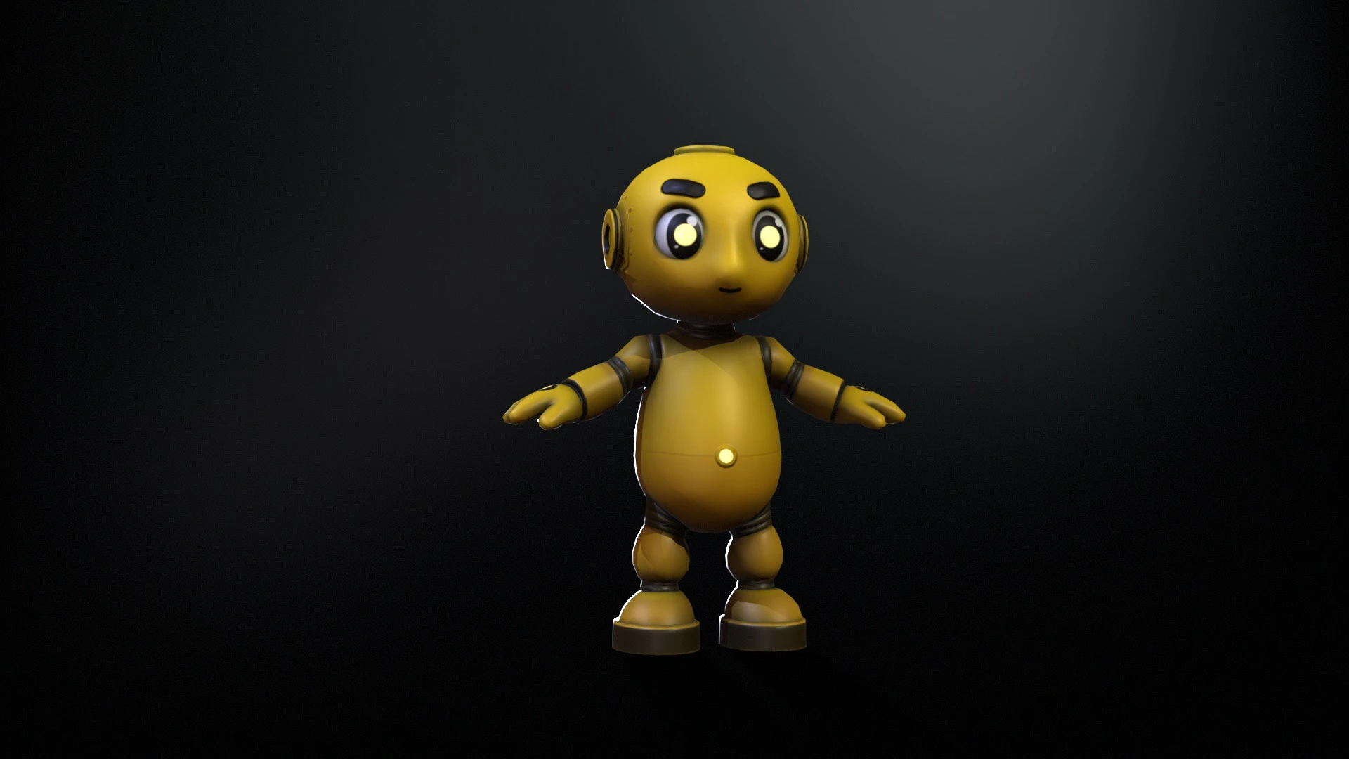 Minirobotic 6 3D Model .c4d .max .obj .3ds .fbx .stl .blend 