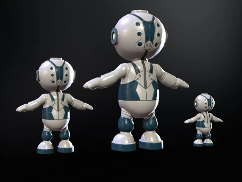 Minirobotic 6 3D Model
