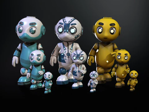 Minirobotic 6 3D Model