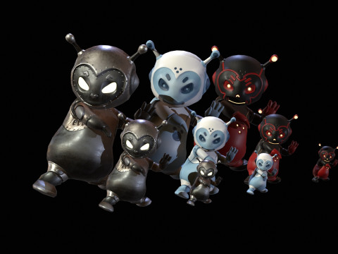 Minirobotic 7 Modello 3D