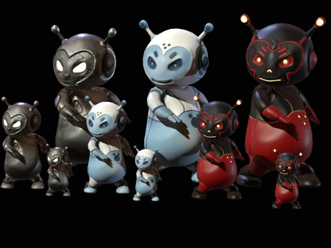 Minirobotik 7 Model 3D