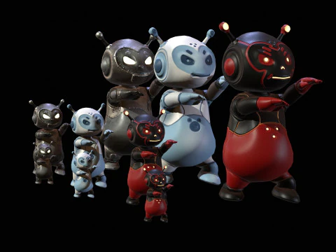 Minirobotik 7 Model 3D