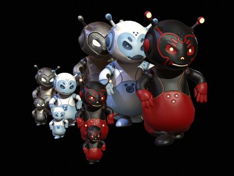 Minirobotic 7 Modello 3D