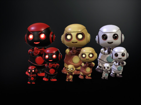 मिनिरोबोटिक 8 3D मॉडल