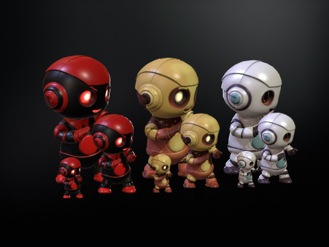 मिनिरोबोटिक 8 3D मॉडल