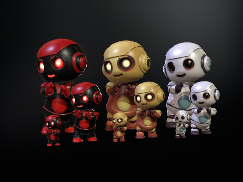 मिनिरोबोटिक 8 3D मॉडल