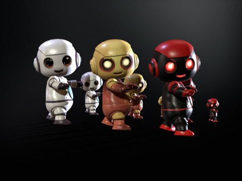 मिनिरोबोटिक 8 3D मॉडल