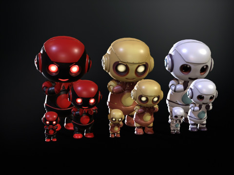 मिनिरोबोटिक 8 3D मॉडल