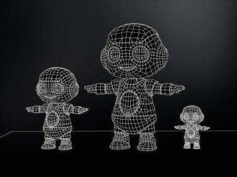 मिनिरोबोटिक 8 3D मॉडल