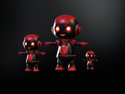 मिनिरोबोटिक 8 3D मॉडल