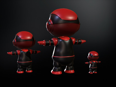 मिनिरोबोटिक 8 3D मॉडल